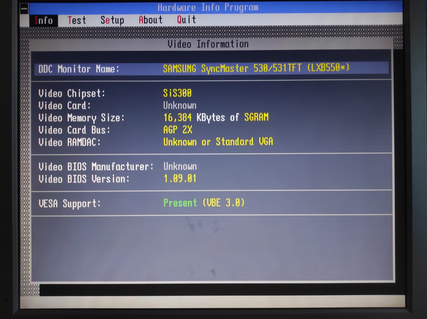 ASUS AGP-V300C SiS-305 16MB AGP VGA Vintage Retro Graphics Card