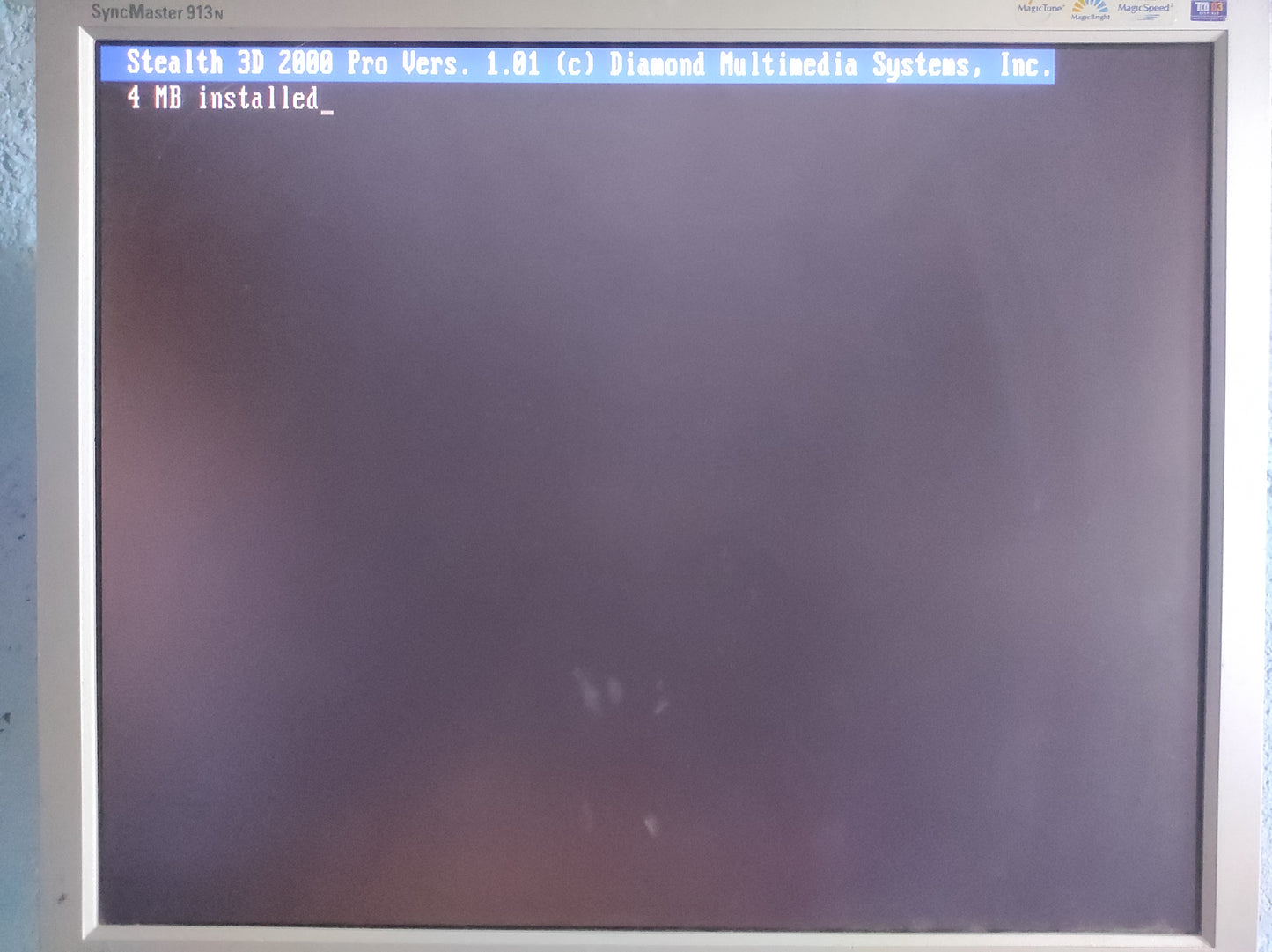 Diamond Stealth 3D 2000 PRO PCI 4MB VGA Retro Graphics Card 23030231-204