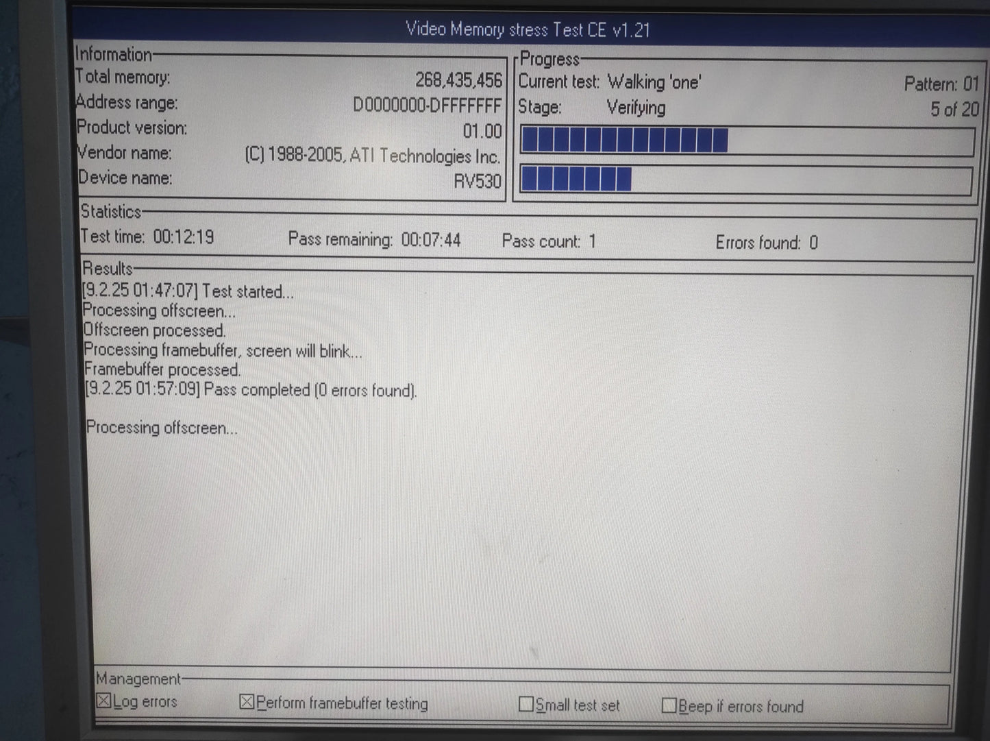 HIS ATI Radeon X1650 Pro PCIe 256MB DDR2 VGA Dual Link DVI Graphics Video Card