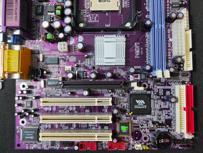 Jetway P4MDPT Socket 478 mATX Motherboard AGP PCI VIA P4M266A Chipset