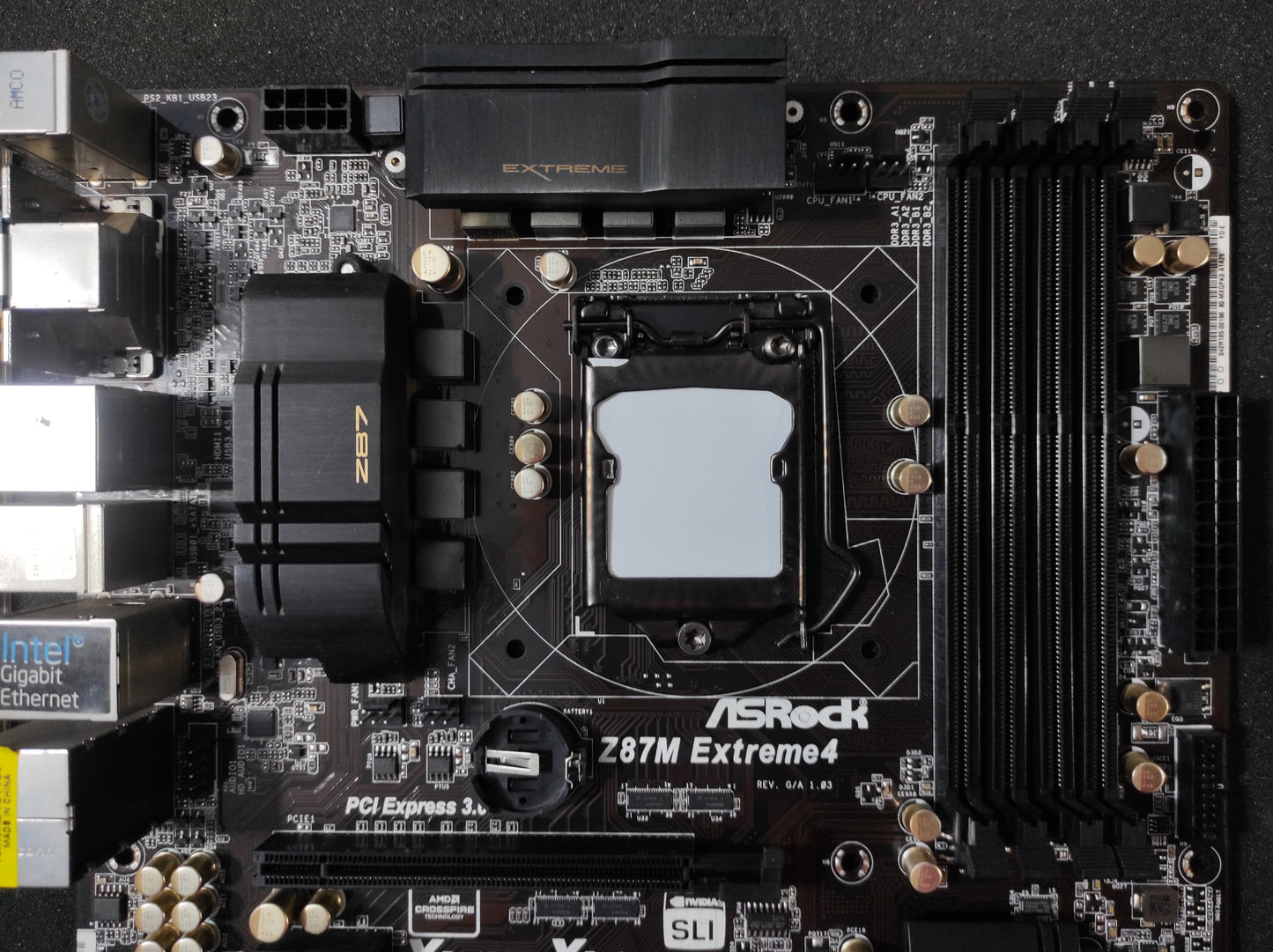 AsRock Z87M Extreme4 Socket 1150 DDR3 mATX Motherboard Intel Z87 Chipset