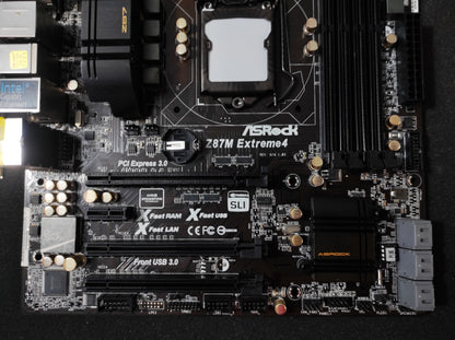 AsRock Z87M Extreme4 Socket 1150 DDR3 mATX Motherboard Intel Z87 Chipset