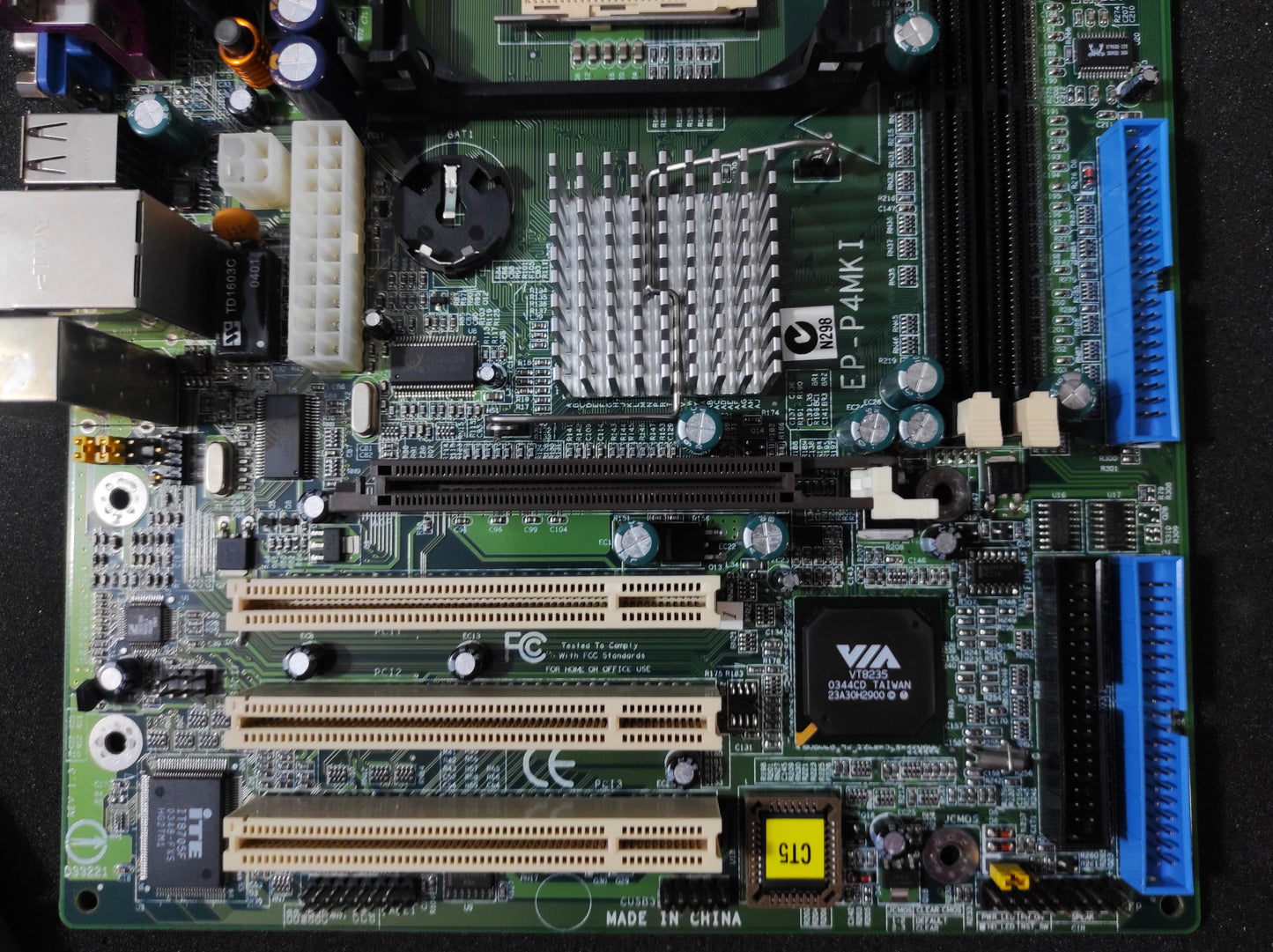 Epox EP-P4MKI Socket 478 mATX Motherboard AGP PCI VIA P4M266A Chipset
