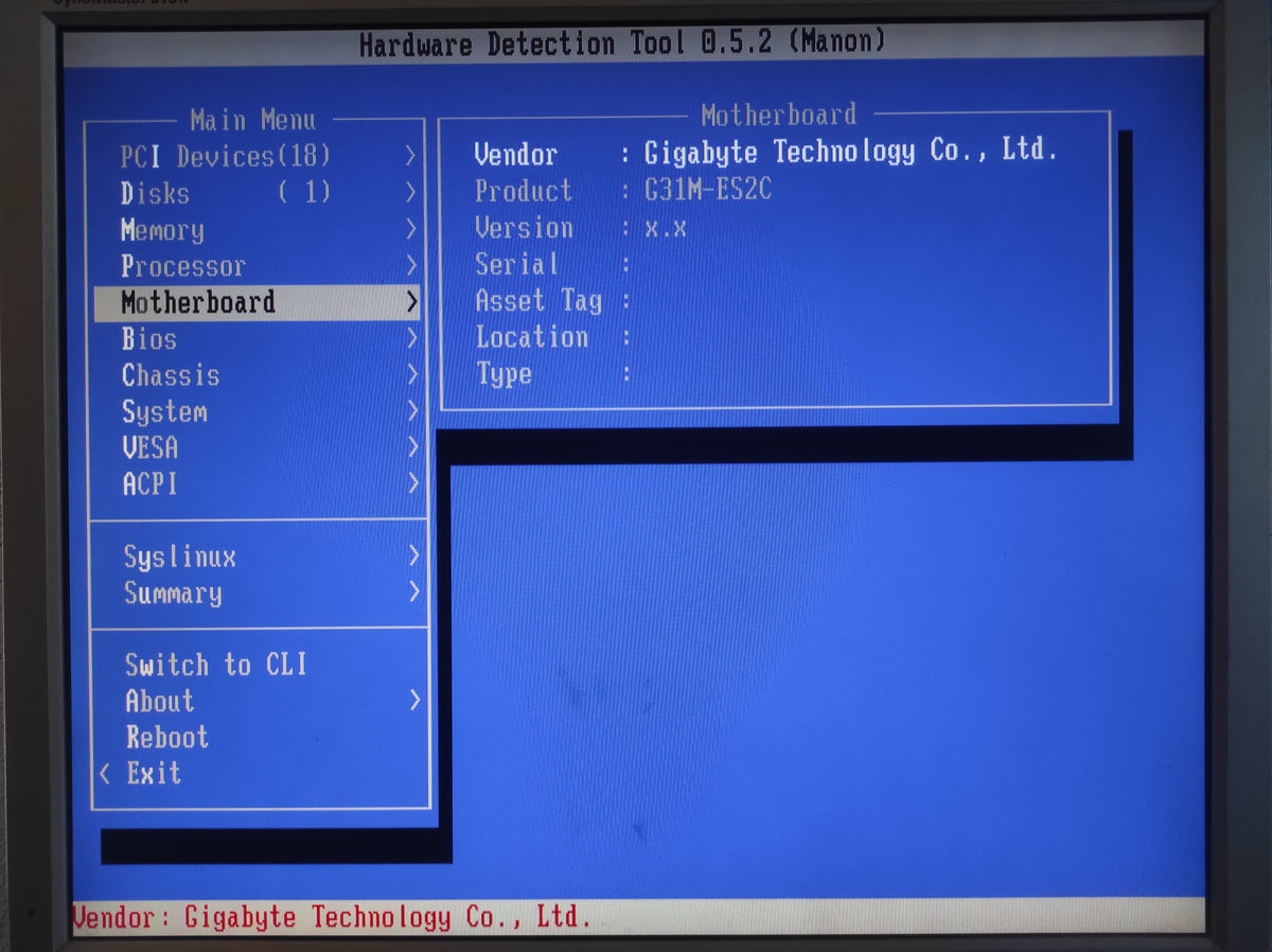 Gigabyte GA-G31M-ES2C Rev. 1.1 Socket 775 mATX Motherboard DDR2 PCIe x16 Intel G31