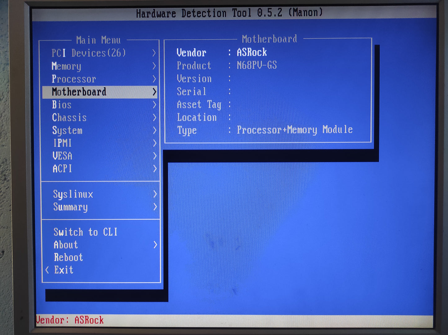 AsRock N68PV-GS Socket AM2 mATX AMD Motherboard DDR2 Nvidia nForce 630a Chipset