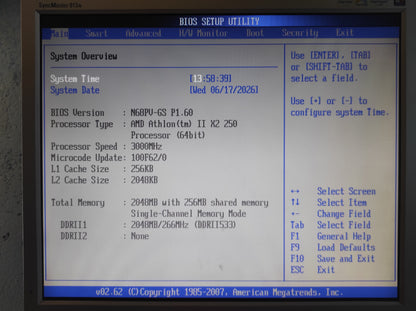 AsRock N68PV-GS Socket AM2 mATX AMD Motherboard DDR2 Nvidia nForce 630a Chipset