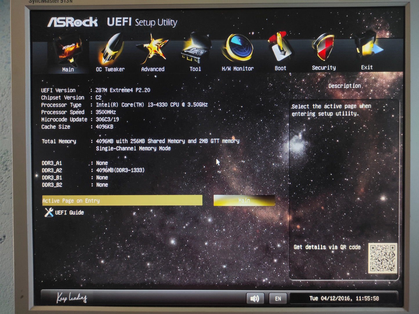 AsRock Z87M Extreme4 Socket 1150 DDR3 mATX Motherboard Intel Z87 Chipset