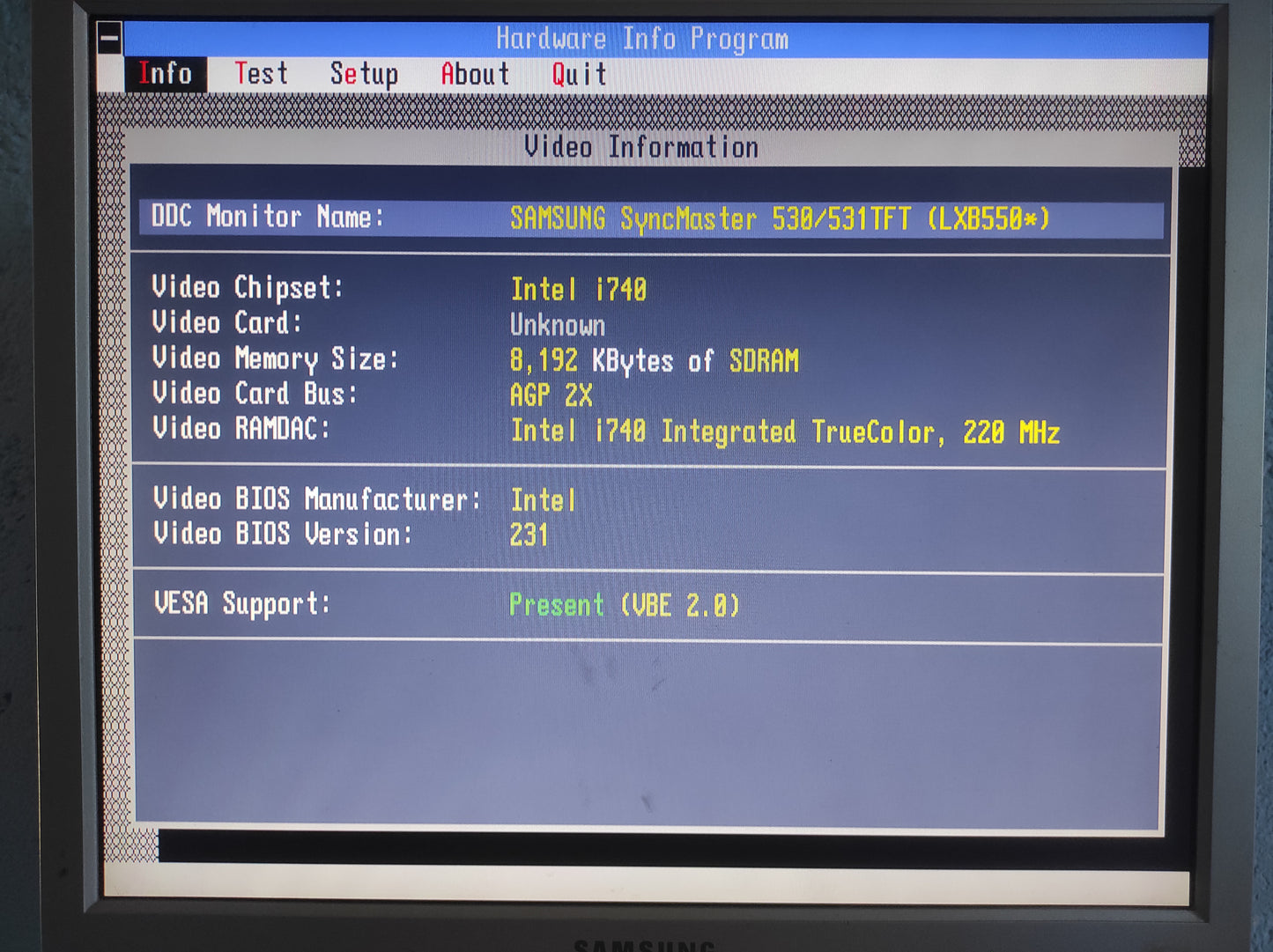 PowerColor C740SD Intel i740 8MB AGP VGA Retro Graphics Video Card