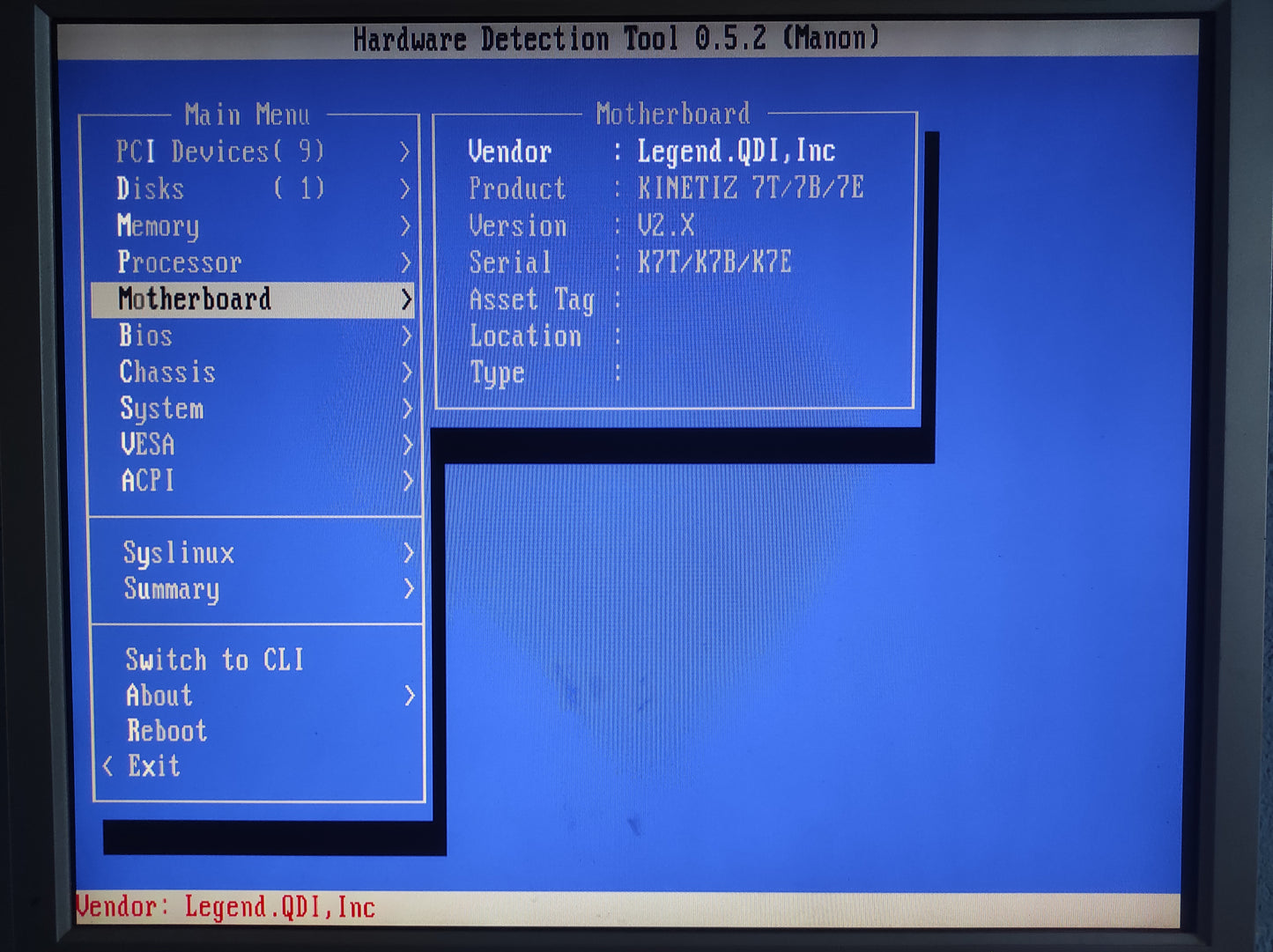 QDI K7E-A K7V8363A KinetiZ 7E-A Socket 462 ATX Retro AMD Motherboard VIA KT133A