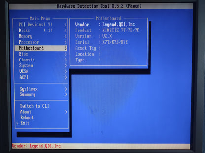 QDI K7E-A K7V8363A KinetiZ 7E-A Socket 462 ATX Retro AMD Motherboard VIA KT133A