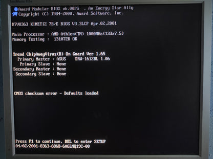 QDI K7E-A K7V8363A KinetiZ 7E-A Socket 462 ATX Retro AMD Motherboard VIA KT133A