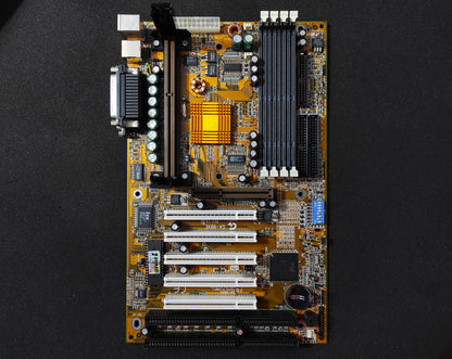 Gigabyte GA-6BXE Slot 1 ATX Vintage Retro Motherboard AGP ISA PCI Intel 440BX