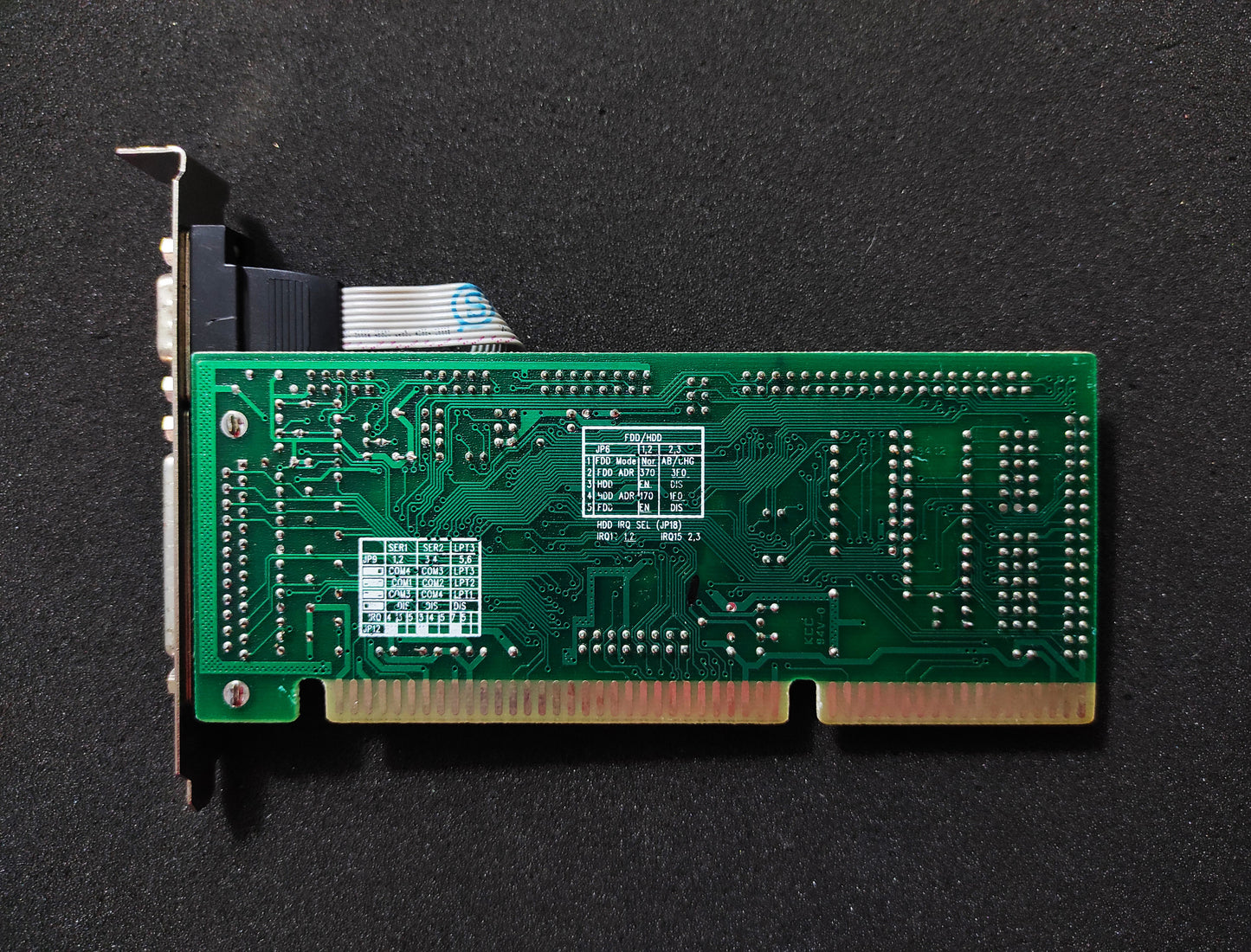 Gemlight UN1075H 011093X1 FDD IDE Serial Parallel ISA Multi I/O Controller Card
