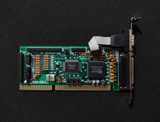 Gemlight UN1075H 011093X1 FDD IDE Serial Parallel ISA Multi I/O Controller Card