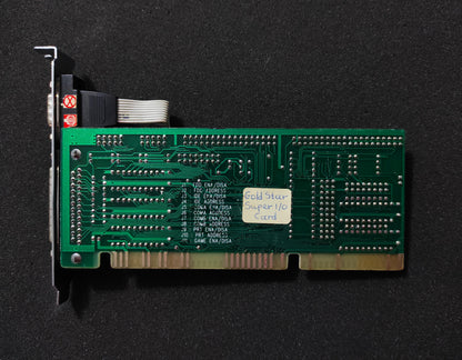 MEC UN-1068 GoldStar PRIME 2C FDD IDE Serial Parallel ISA Multi I/O Controller Card