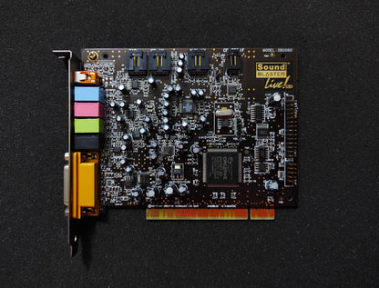 Creative Labs Sound Blaster Live! SB0060 5.1 PCI Sound Audio Card