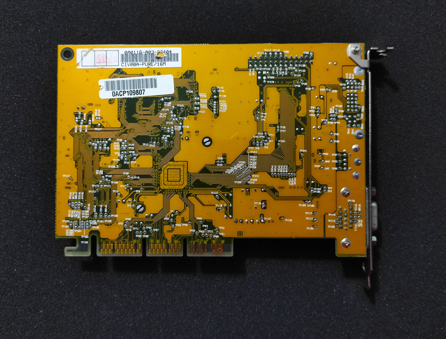 ASUS AGP-V300C SiS-305 16MB AGP VGA Vintage Retro Graphics Card