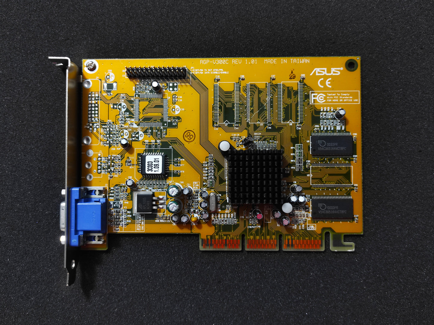 ASUS AGP-V300C SiS-305 16MB AGP VGA Vintage Retro Graphics Card