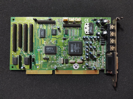 OPTi 82C929A AD1845JP Vintage Retro ISA 16bit Sound Audio Card
