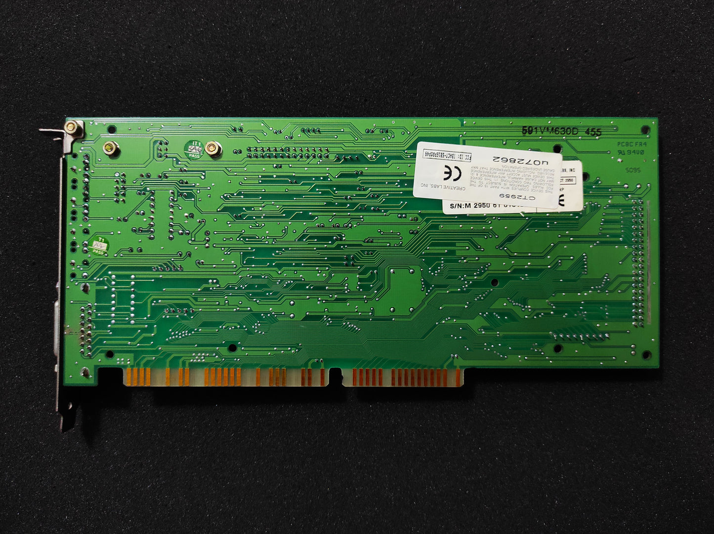 Creative Sound Blaster 16 PRO CT2950 SB16PROP49 Retro ISA 16bit Sound Card