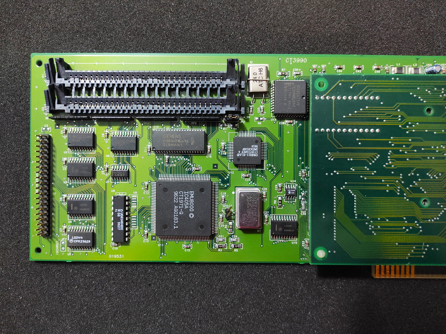 Creative Sound Blaster AWE32 CT3990, WaveTable CT1910 Retro ISA 16bit Sound Card