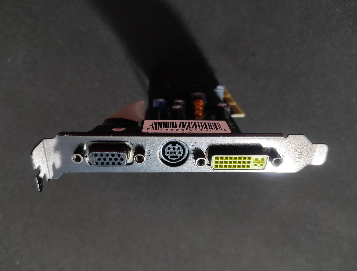 XFX Nvidia GeForce 6200 AGP 256MB DDR2 VGA DVI Retro Graphics Card