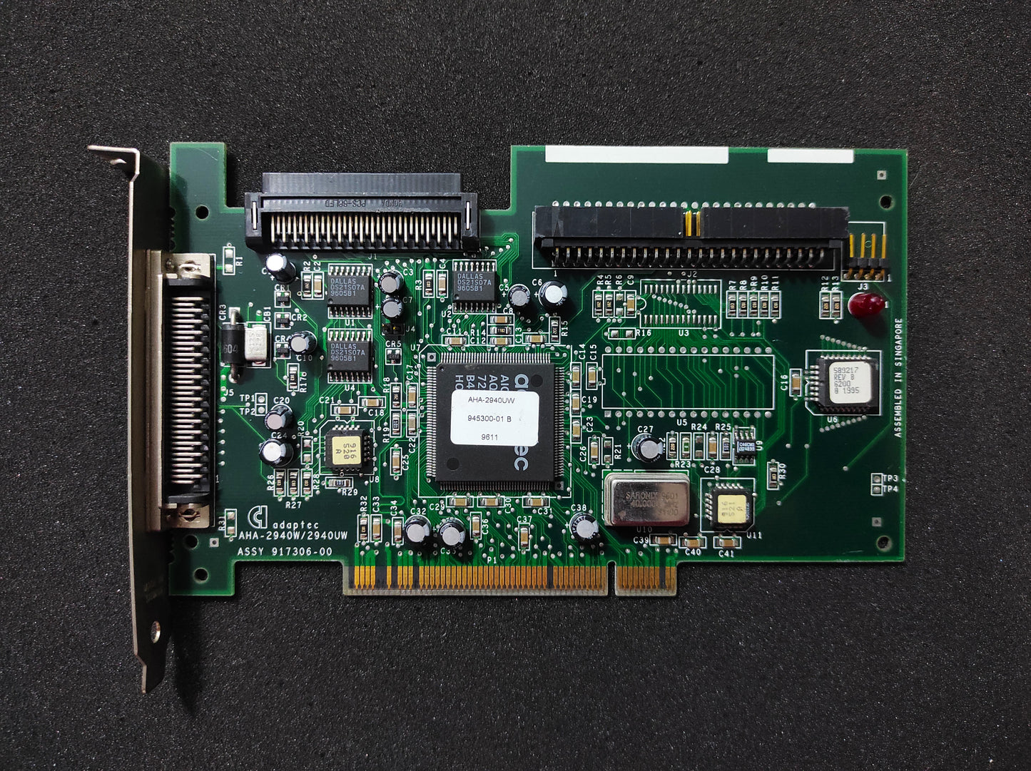 Adaptec AHA-2940UW PCI 32bit Ultra Wide SCSI Controller Card 917306-00