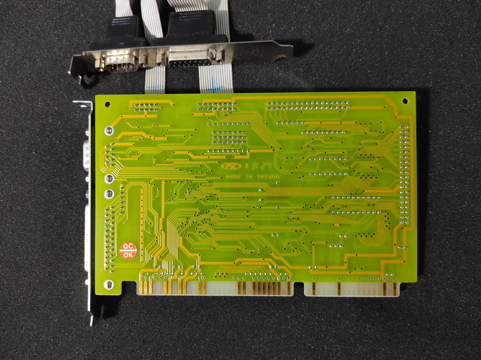 ACER M5105 A2 Floppy IDE Serial Parallel Game 16-bit ISA Multi I/O Controller Card