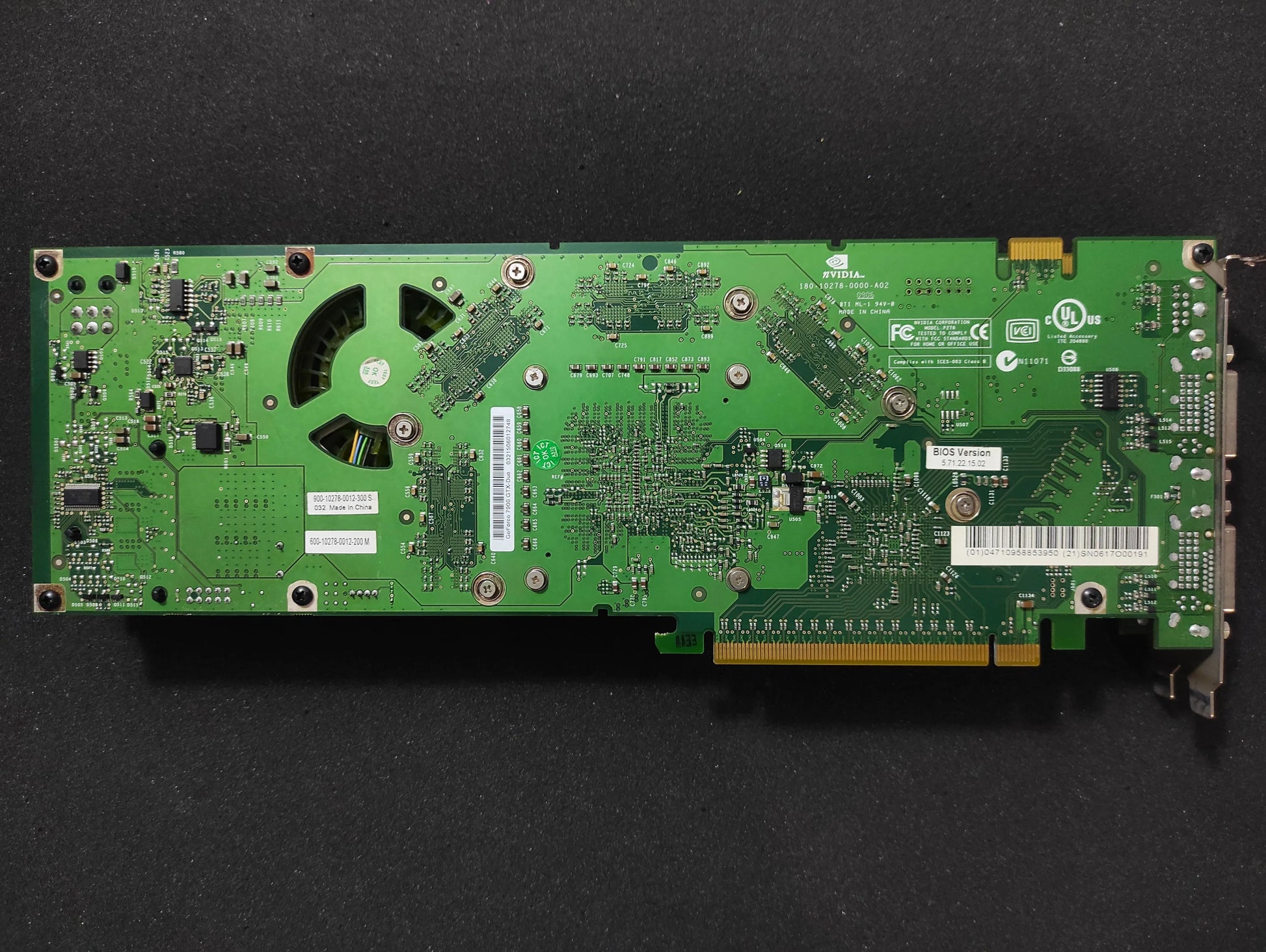Albatron Nvidia GeForce 7900 GTX-Duo 7900 GX2 2x512MB DVI Retro Dual GPU Graphics Card