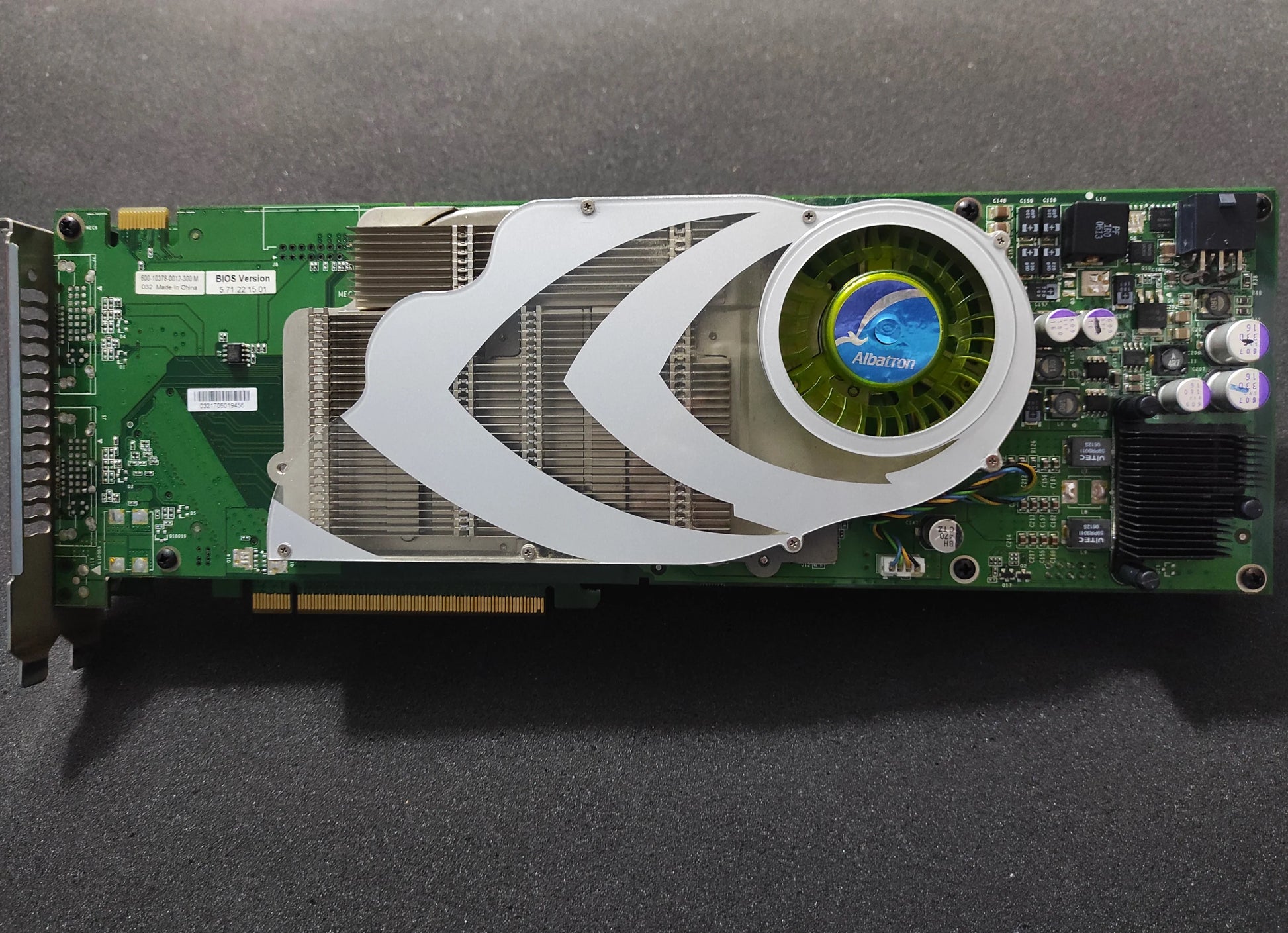 Albatron Nvidia GeForce 7900 GTX-Duo 7900 GX2 2x512MB DVI Retro Dual GPU Graphics Card