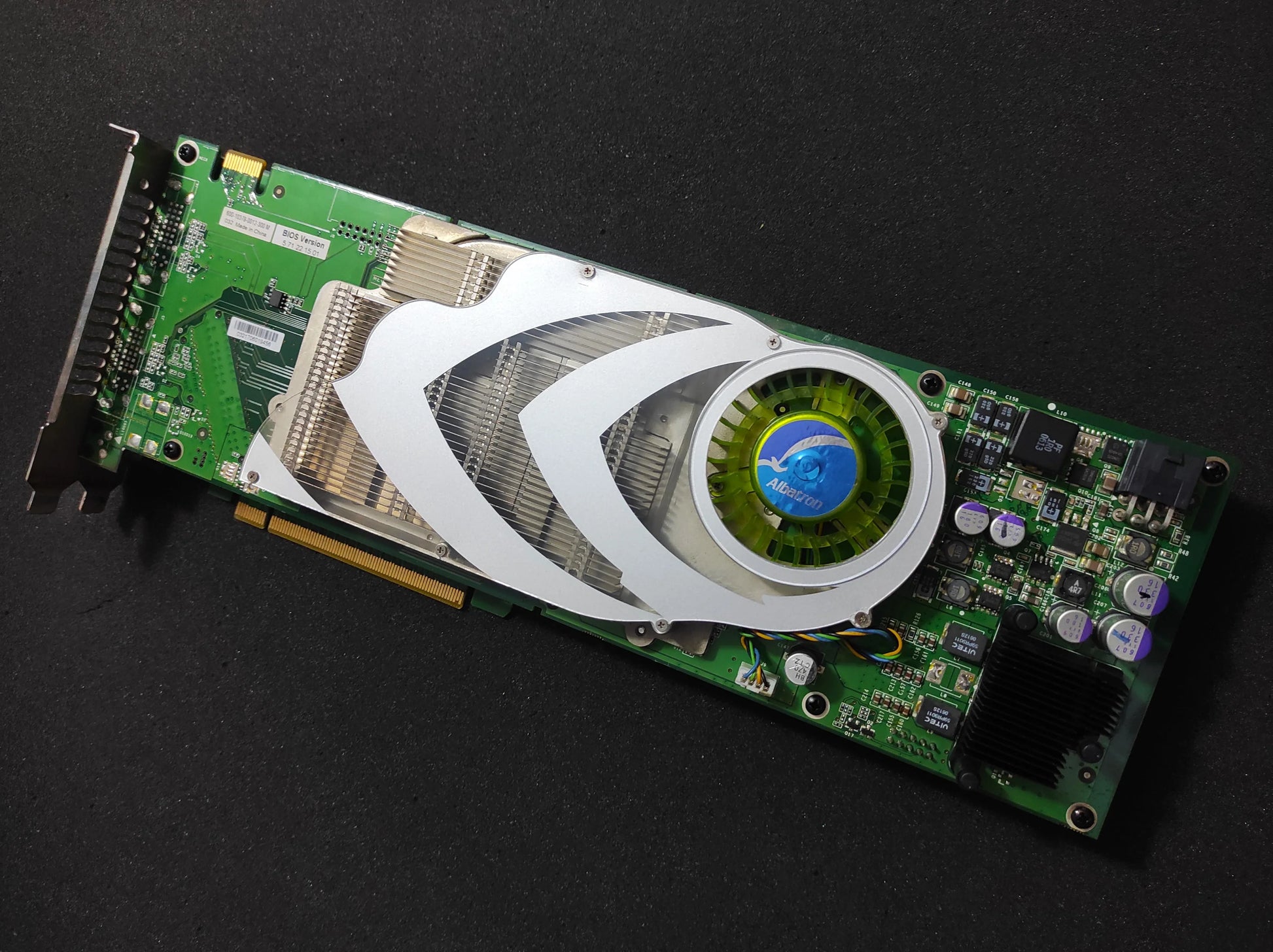 Albatron Nvidia GeForce 7900 GTX-Duo 7900 GX2 2x512MB DVI Retro Dual GPU Graphics Card