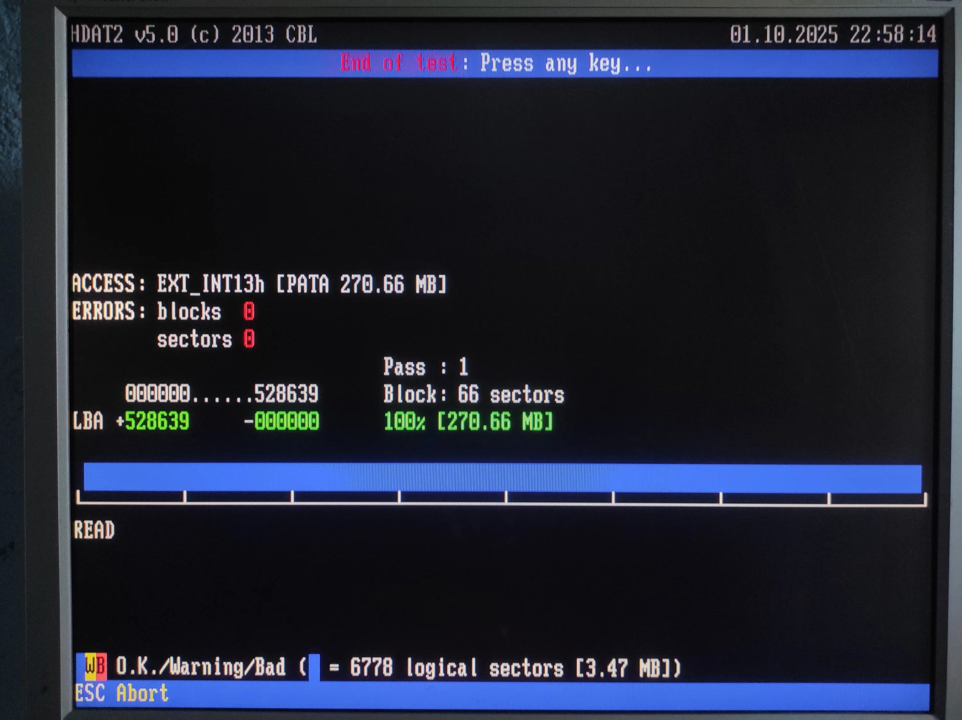 Apple 655-0230 Quantum Maverick 270AT 270MB IDE 3.5’’ Vintage Retro Hard Drive HDD 36000RPM 128KB