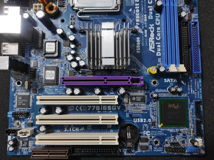 ASRock 775i65GV Rev 1.05 Socket 775 mATX Motherboard DDR AGI Intel 865GV Chipset