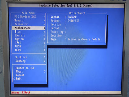 ASRock G41M-VS3 Socket 775 DDR3 Motherboard PCIe x16 Intel G41