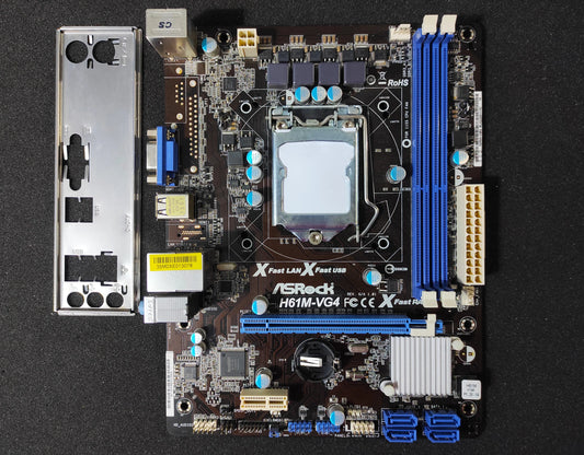 ASRock H61M-VG4 Socket 1155 mATX Motherboard DDR3 PCIe 3.0 x16 Intel H61 Chipset