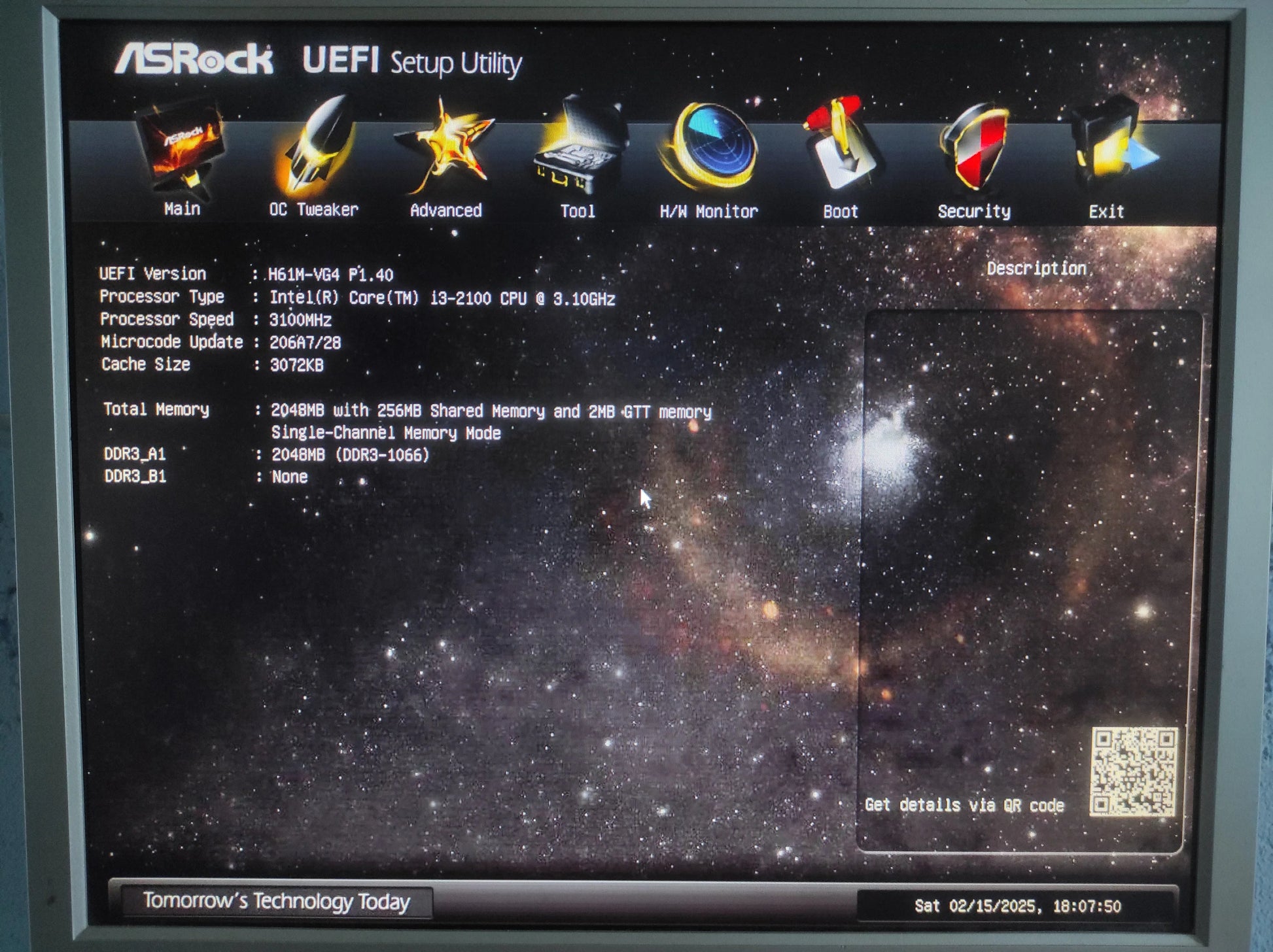 ASRock H61M-VG4 Socket 1155 mATX Motherboard DDR3 PCIe 3.0 x16 Intel H61 Chipset