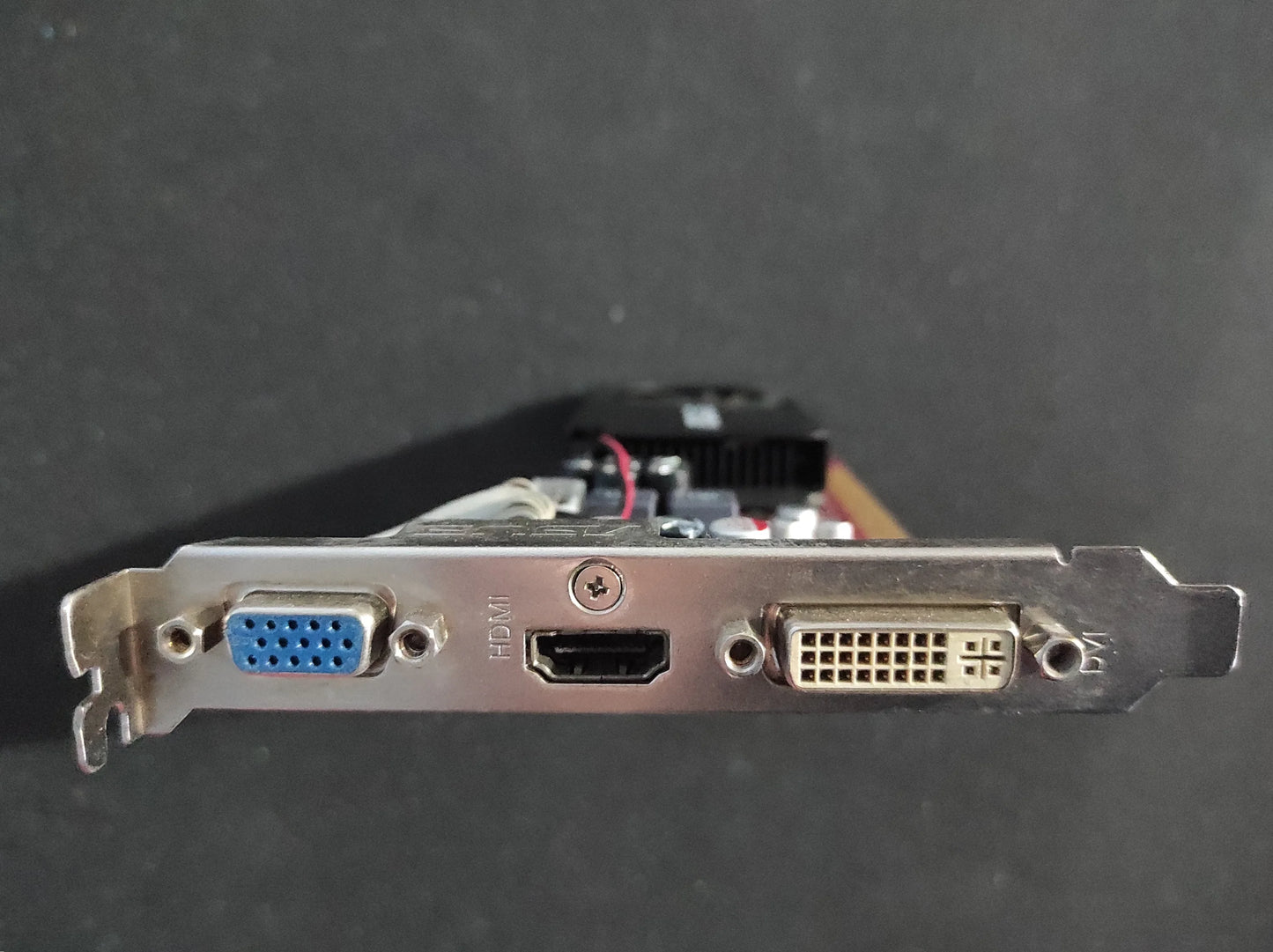 ASUS AH3450 ATI Radeon HD 3450 AGP 512MB VGA HDMI DVI DDR2 Retro Graphics Card.