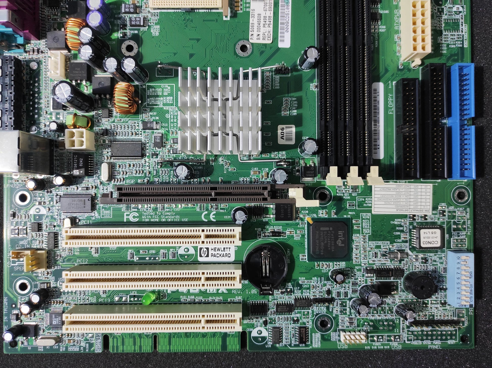ASUS P4B-MX HP X1000 Motherboard 5069-3316 Socket 478 mATX Intel 845 Chipset
