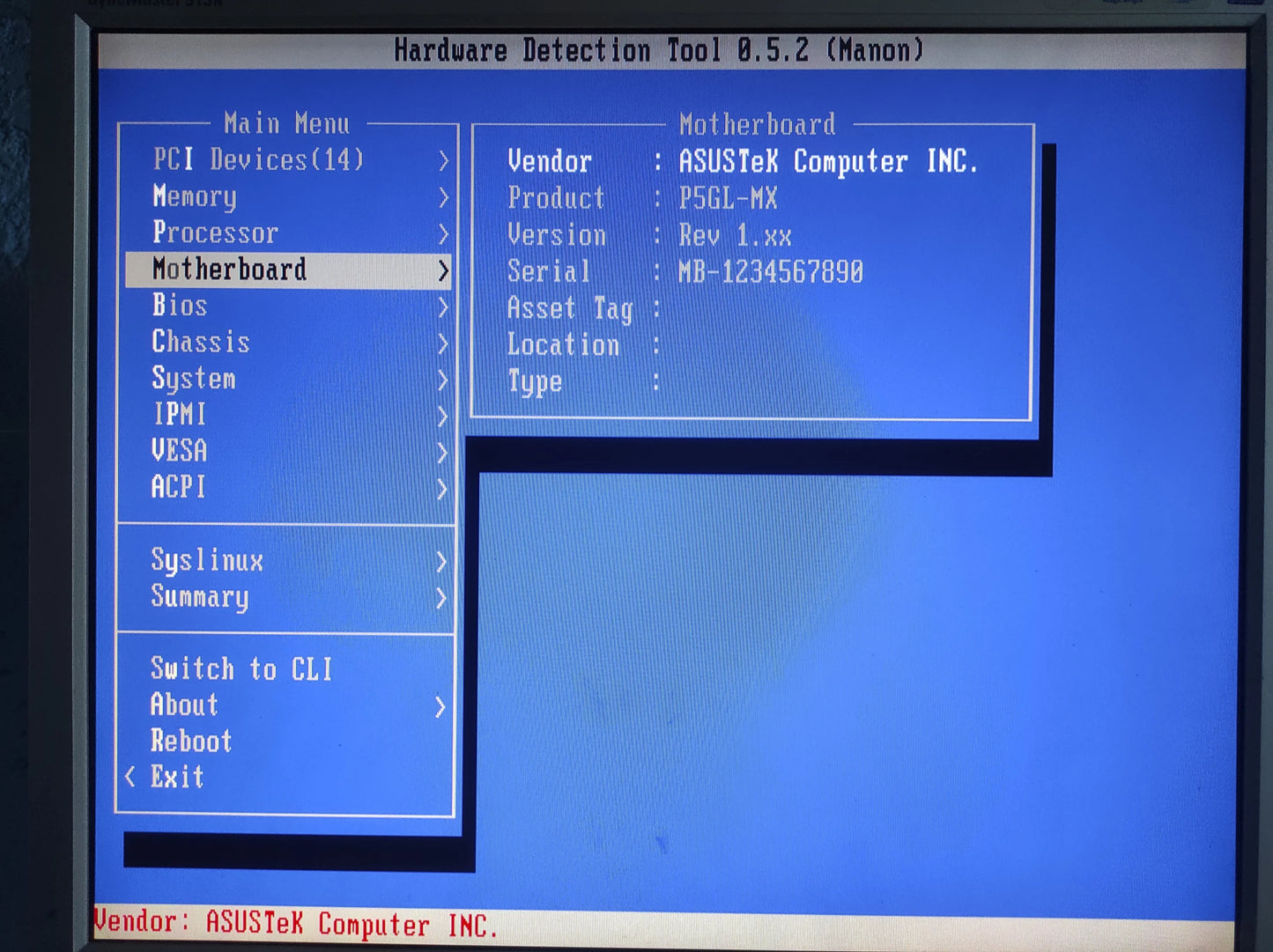 ASUS P5GL-MX Socket 775 ATX Motherboard DDR PCIe x16 SATA Intel 915GL