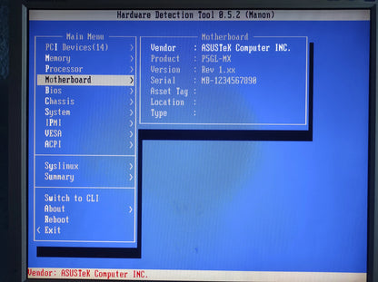 ASUS P5GL-MX Socket 775 ATX Motherboard DDR PCIe x16 SATA Intel 915GL