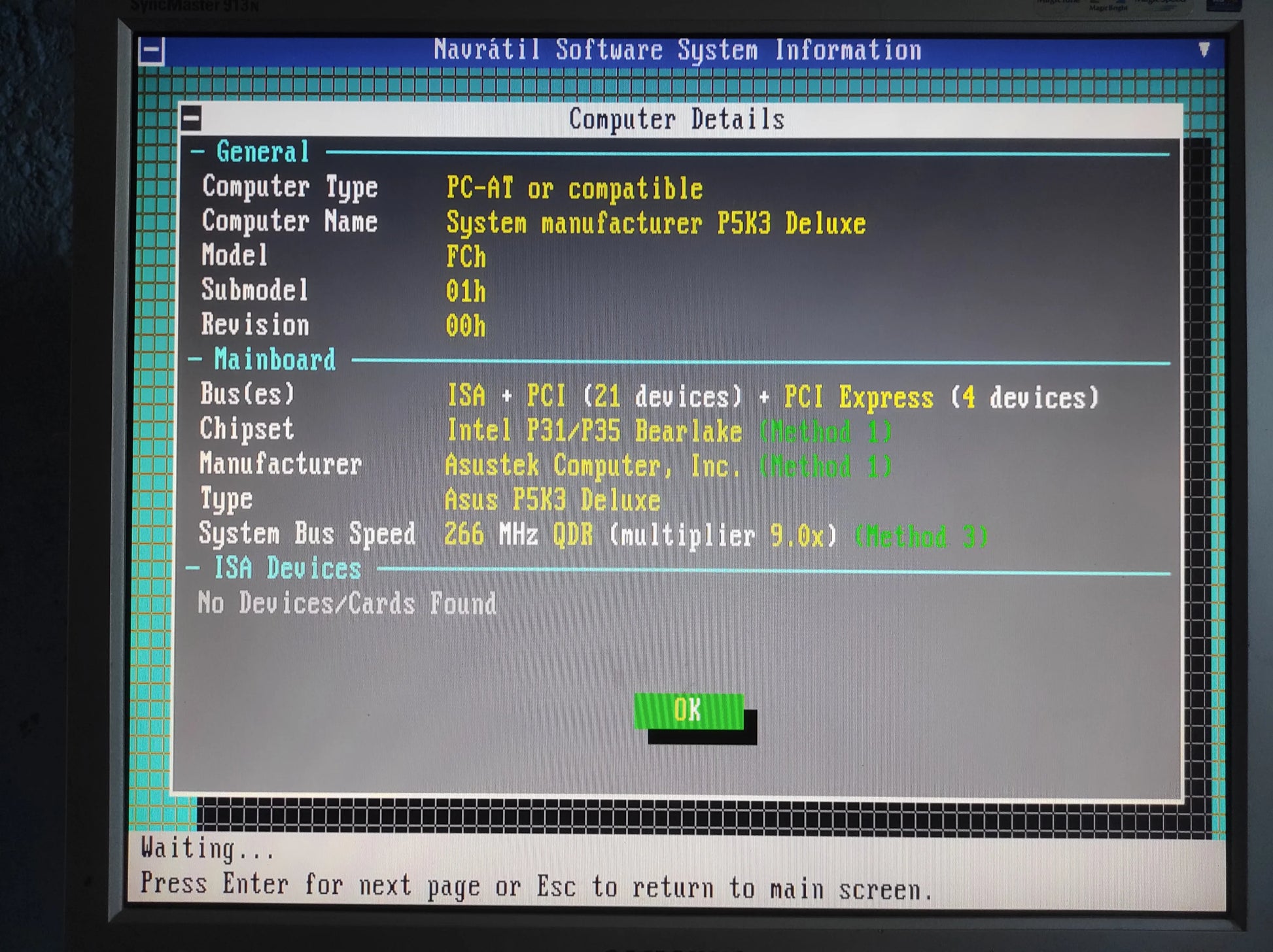 ASUS P5K3 Deluxe Socket 775 ATX Motherboard DDR3 PCIe x16 PCI SATA Intel P35 Chipset