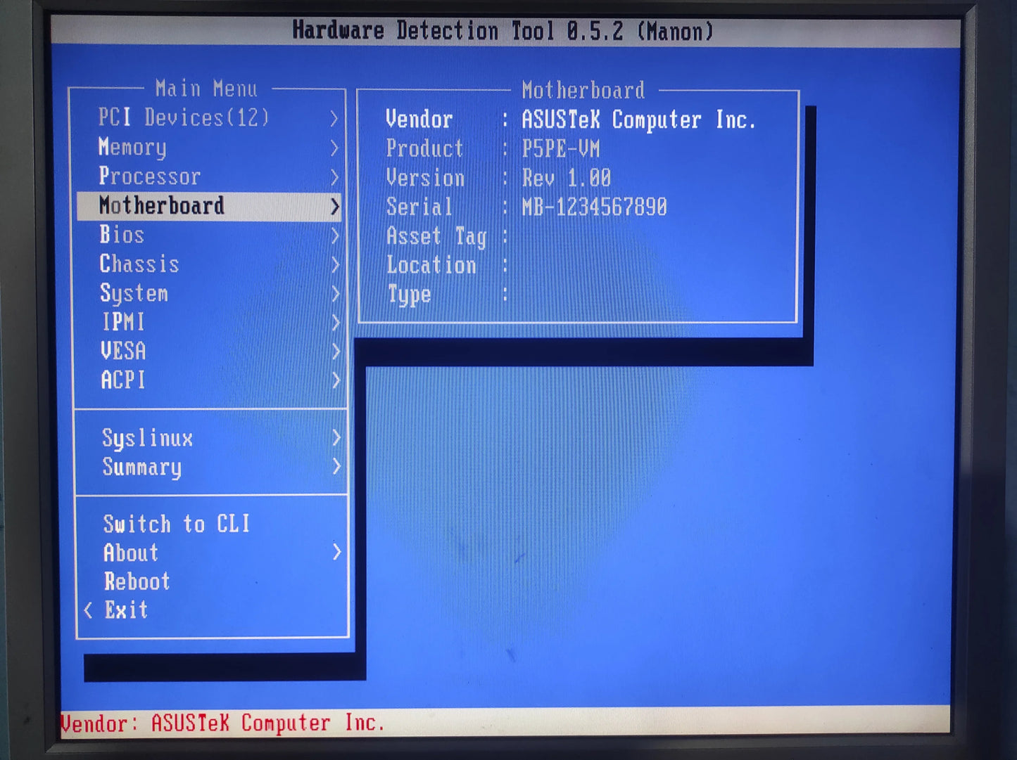 ASUS P5PE-VM Socket 775 mATX Motherboard DDR PCIe x16 PCI SATA Intel 865G
