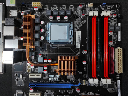 ASUS P5Q3 Socket 775 ATX Motherboard DDR3 PCIe 2.0 x16 SATA II Intel P45 Chipset
