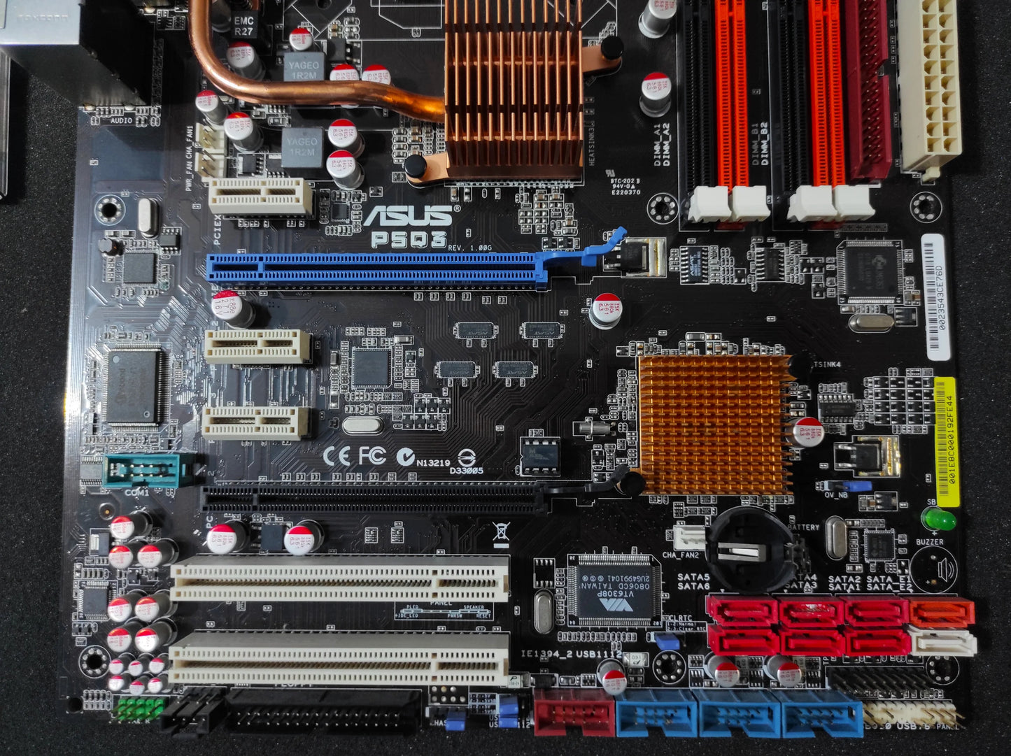 ASUS P5Q3 Socket 775 ATX Motherboard DDR3 PCIe 2.0 x16 SATA II Intel P45 Chipset