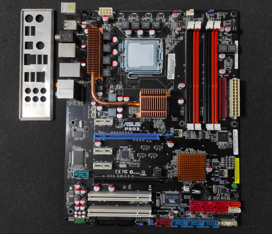ASUS P5Q3 Socket 775 ATX Motherboard DDR3 PCIe 2.0 x16 SATA II Intel P45 Chipset