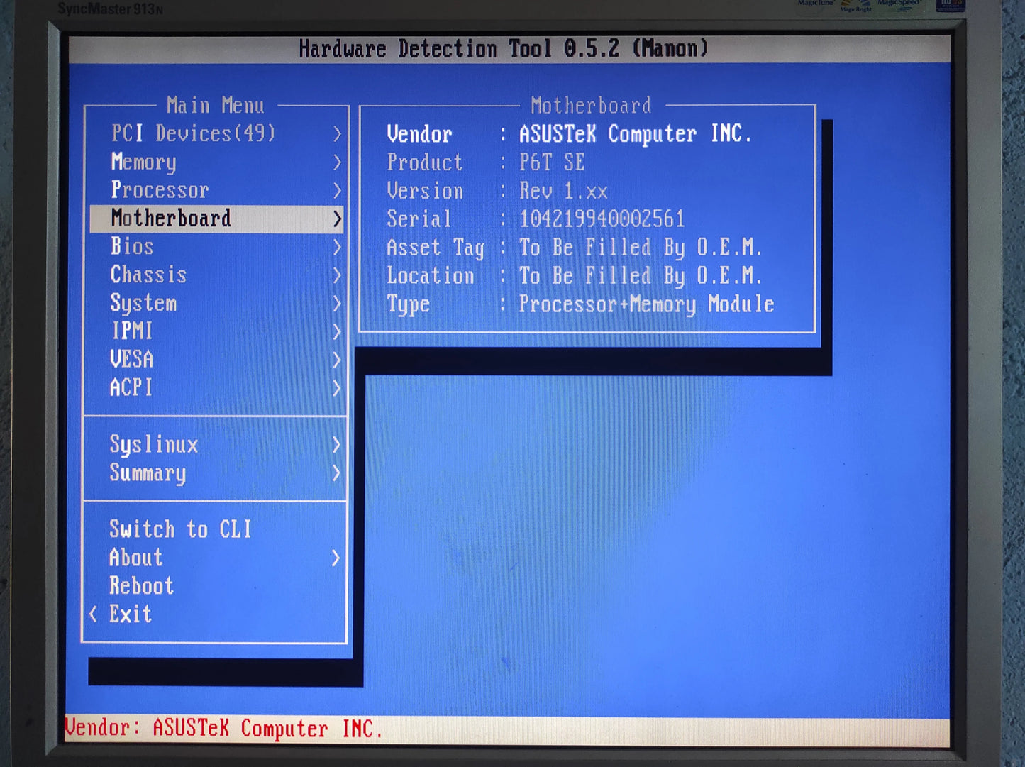 ASUS P6T SE Socket 1366 DDR3 ATX Motherboard ATi CrossfireX Intel X58 Chipset