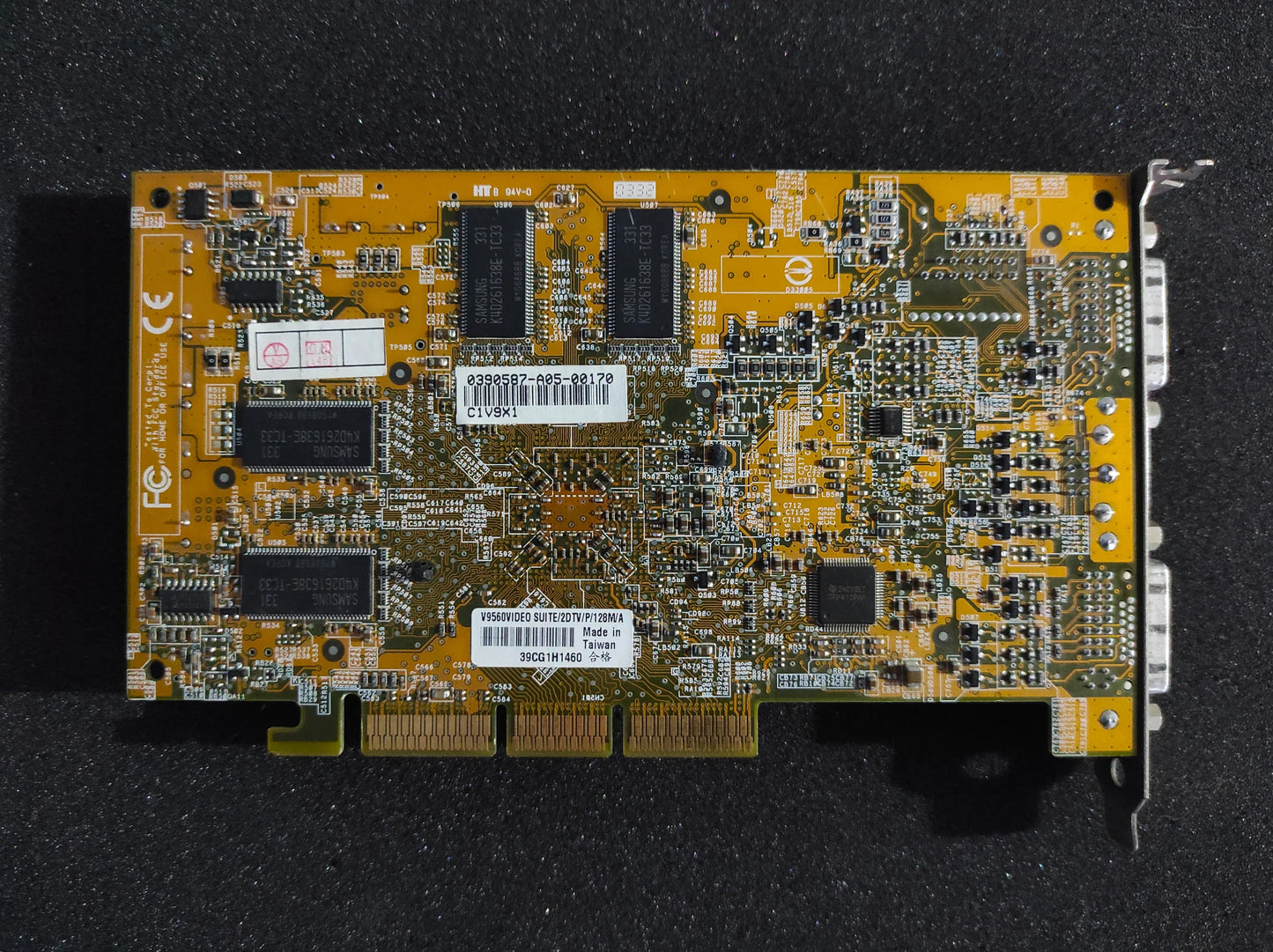 Asus V9560 Video Suite GeForce FX 5600 AGP 128MB Dual DVI Graphics Card V9560VIDEO SUITE/2DTV/P/128M/A