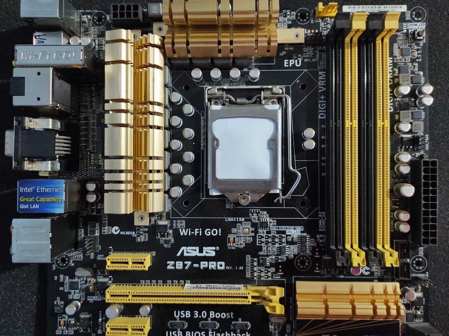 ASUS Z87 PRO Socket 1150 DDR3 ATX Motherboard Intel Z87 Chipset - Retro PC Hardware & More