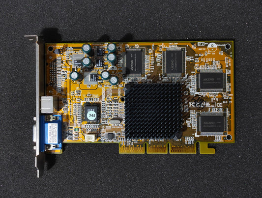 Chaintech NVIDIA GeForce4 MX 440-SE AGP 64MB VGA Graphics Video Card A-G448-B64VN-D50S