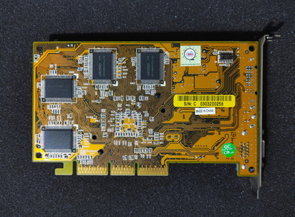 Chaintech NVIDIA GeForce4 MX 440-SE AGP 64MB VGA Graphics Video Card A-G448-B64VN-D50S